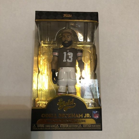 Funko Other - FUNKO GOLD NFL Browns Odell Beckham Jr (Home Uniform) 5" Vinyl Licensed NFLPA